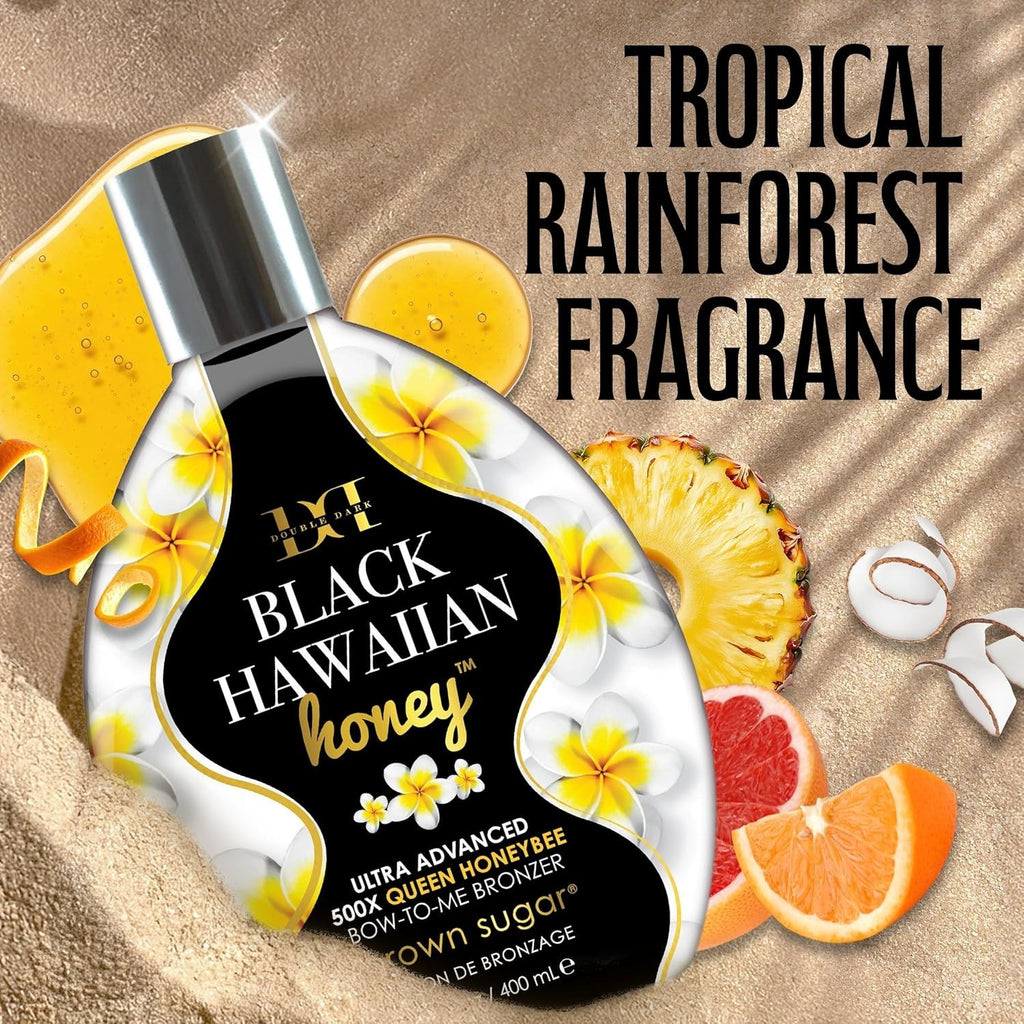 Black Bronzer Tanning Lotion with Hawaiian Extracts - 13.5oz