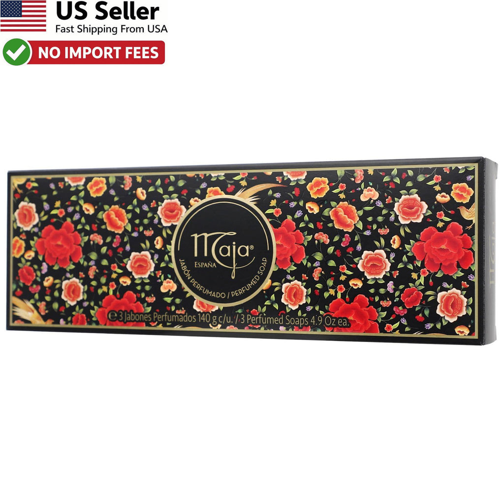 Luxury Scented Bar Soap Set - Floral Fragrance, Moisturizing, 3 Pack