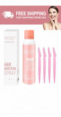 Hair Identifier Spray & Precision Razors Set for Styling & Edge Control