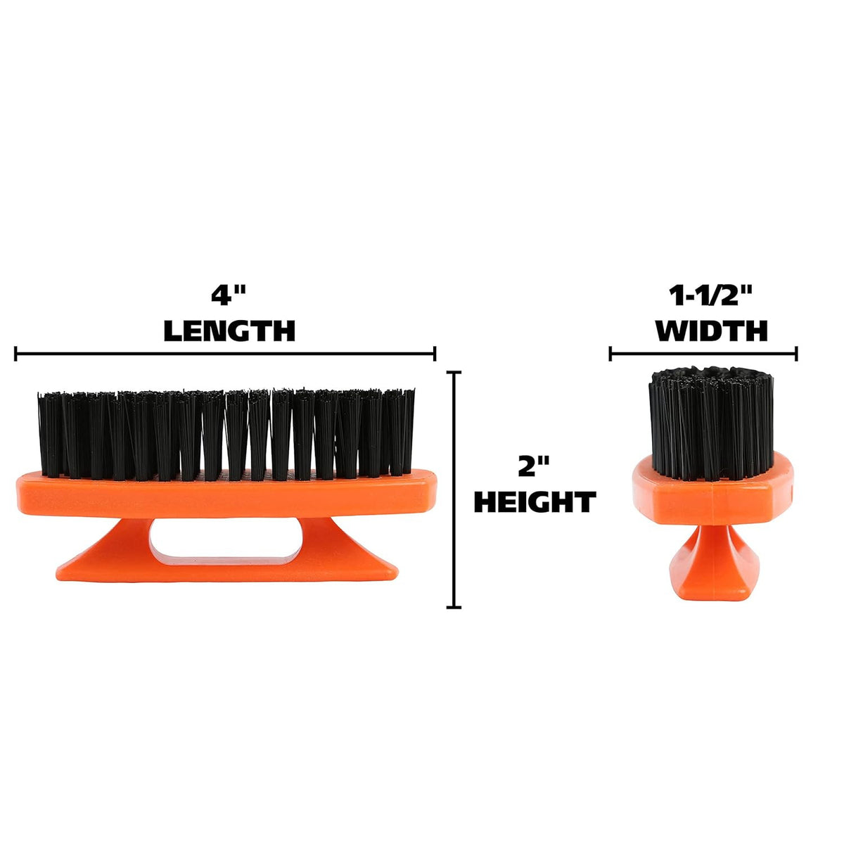 Nail & Hand Scrub Brush Set - 6 Pack Stiff Bristle Nail Cleaning Tools
