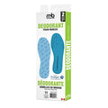 Deodorant Foam Insoles - Trimmable, Odor-Absorbing, 2 Pairs