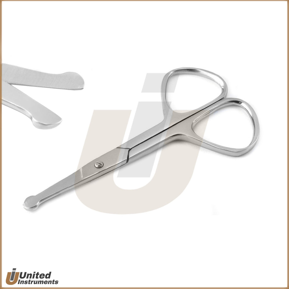 Nose Ear Hair Scissors - Stainless Steel Trimming Shears for Men & Women