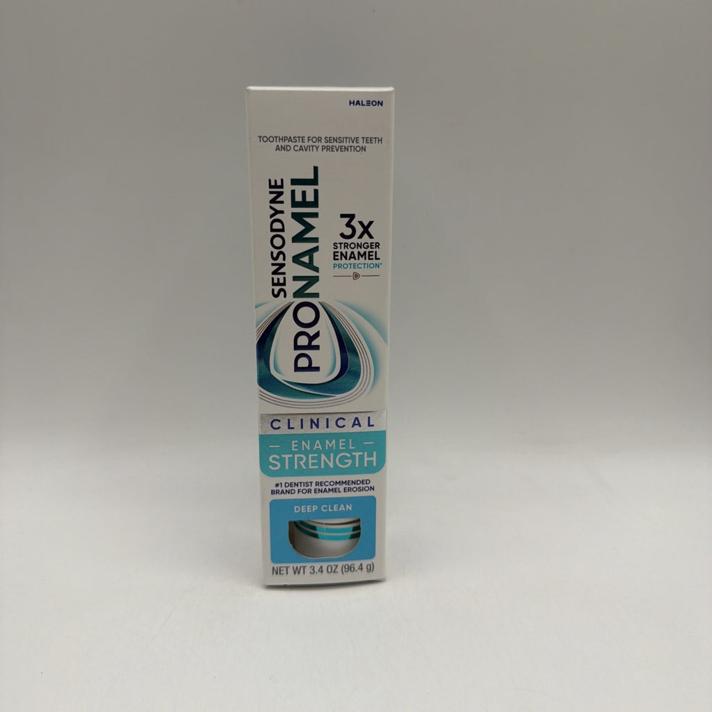 Sensodyne Enamel Repair Deep Clean Toothpaste 3.4oz Pack of 3