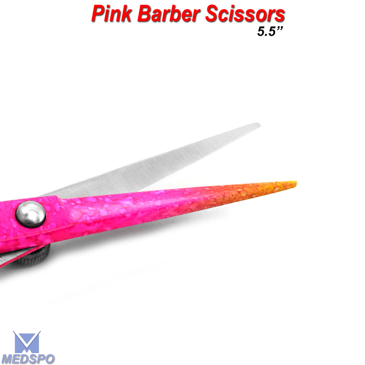 Professional Pink Hairdressing Scissors 5.5 Inch Salon Barber Shears
