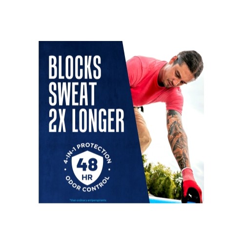 2 Pack Clear Gel Deodorant for Men and Women - Sport Fresh, 3 oz Each