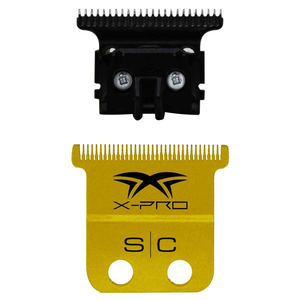 Gold Titanium Replacement Trimmer Blade Set for StyleCraft & Gamma+