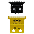 Gold Titanium Replacement Trimmer Blade Set for StyleCraft & Gamma+