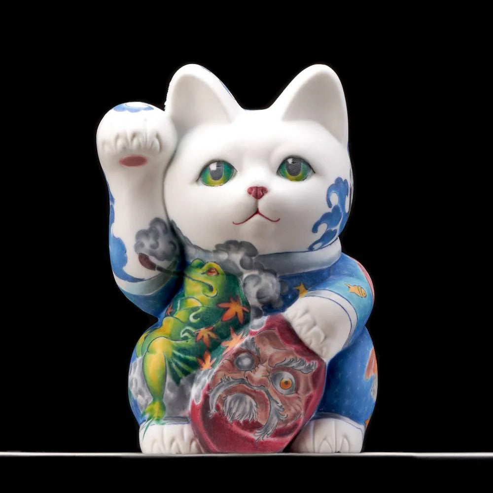 Tattoo Practice Toy: Tattooable Lucky Cat Doll for Practice