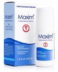 Maxim Clinical Strength Antiperspirant for Hyperhidrosis - Long-Lasting Sweat Control, 1 Fl Oz