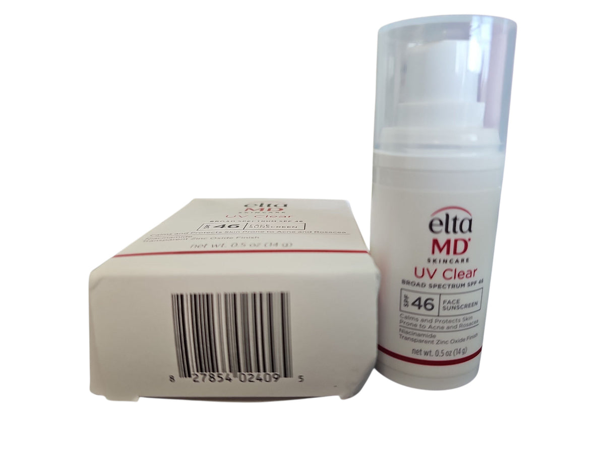 EltaMD UV Clear SPF 46 Sunscreen - Travel Size .5 oz, Oil-Free, Sensitive Skin
