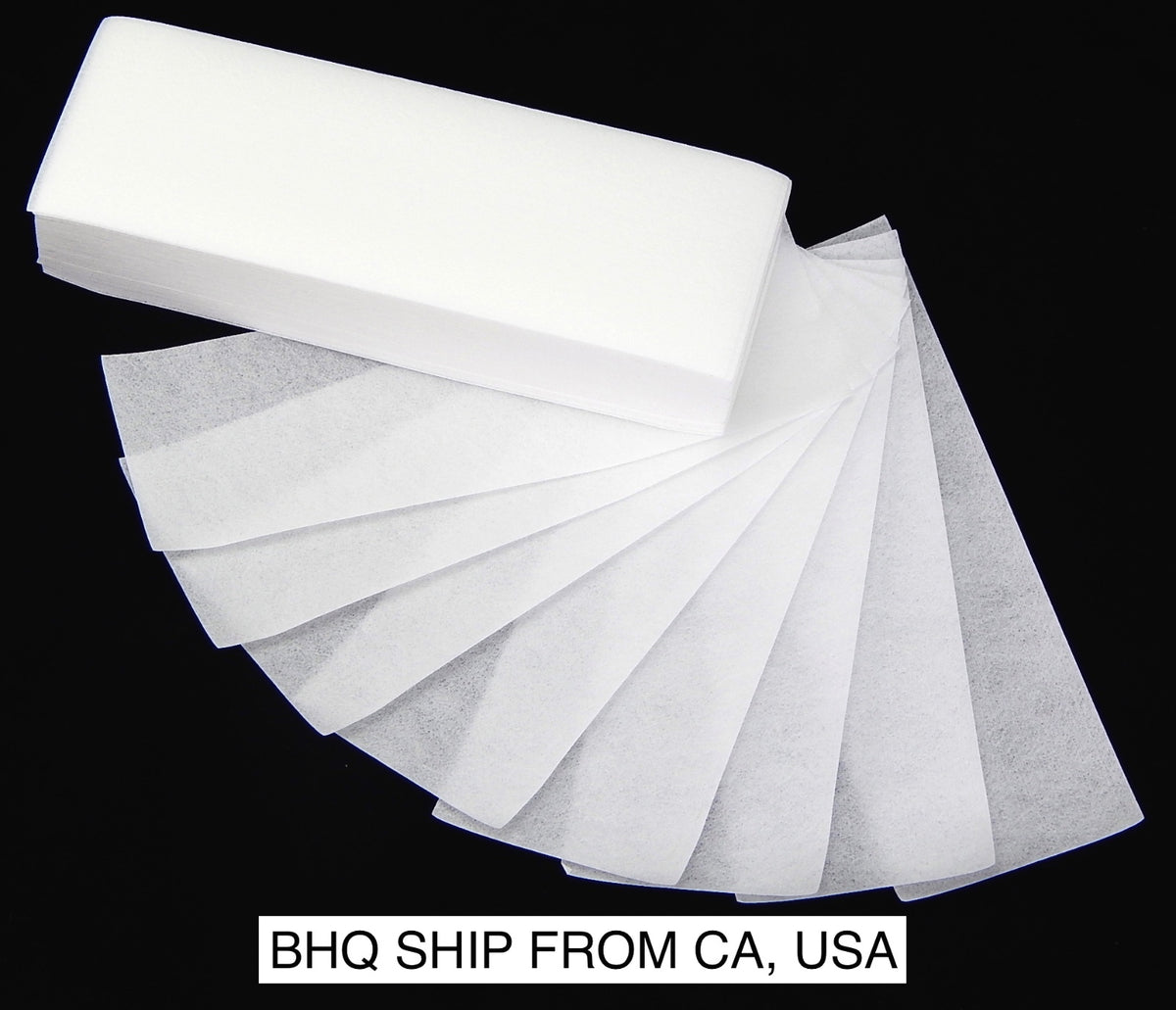 100 Pcs Professional Armpit & Leg Hair Removal Wax Paper Strips