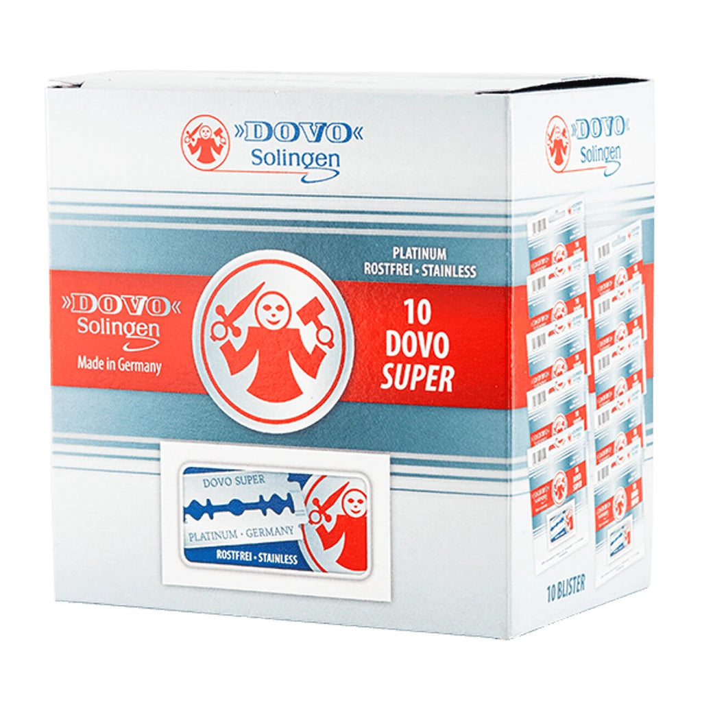 Double Edge Safety Razor Blades - 100 Pack, Made in Germany
