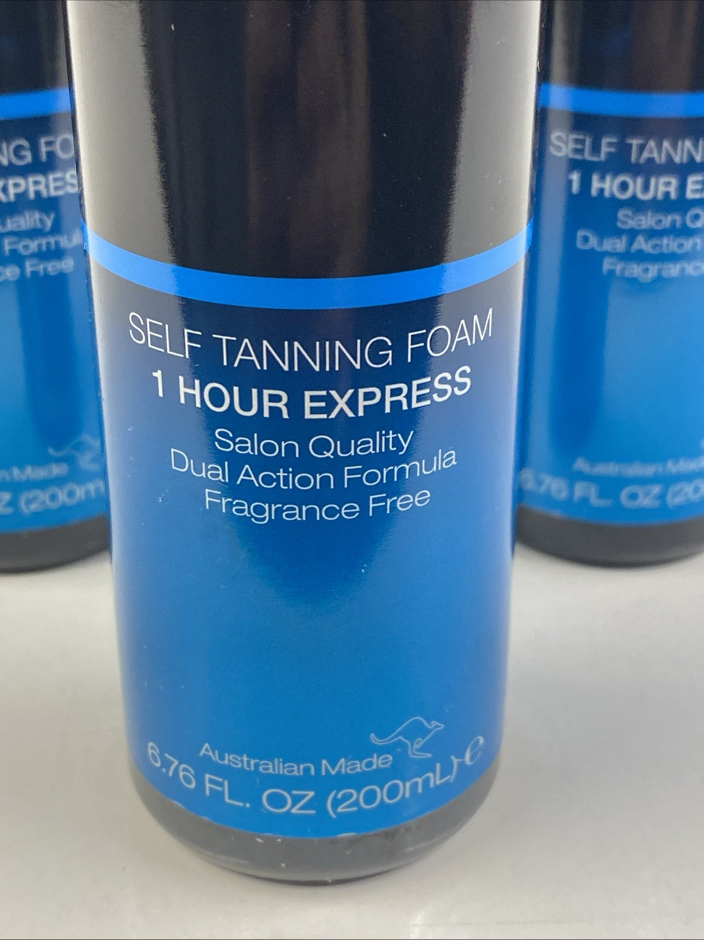 4-Pack Self Tanning Foam 1 Hour Express - Bondi Sands 6.76 Fl Oz