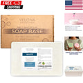 Shea Butter Melt and Pour Soap Base - 5 LB Natural, SLS/SLES Free