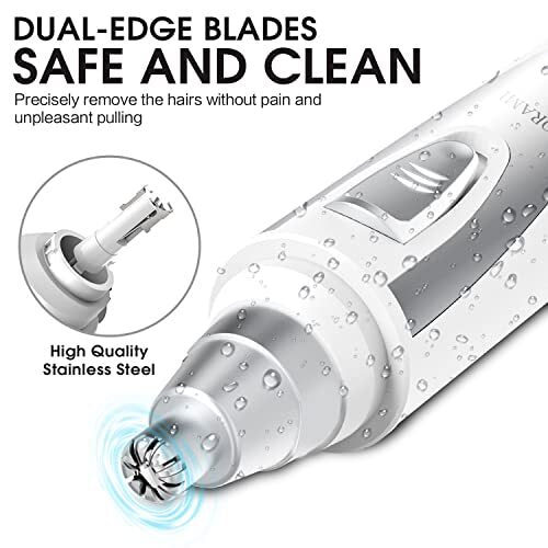 Ear and Nose Hair Trimmer Clipper - Professional Personal Grooming Device