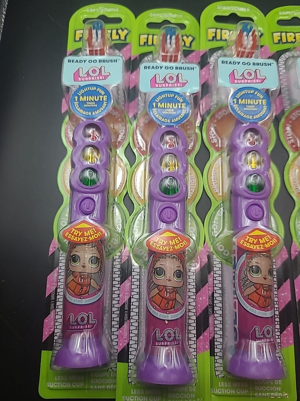 6 Pack Light Up Toothbrushes for Kids - Flashing 1-Minute Timer
