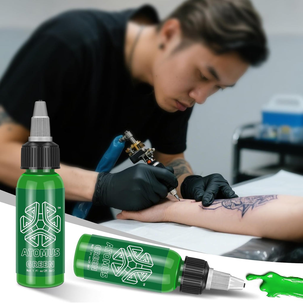 Tattoo Ink 1Oz (30ml) - Natural Plant Pigment for Permanent Makeup