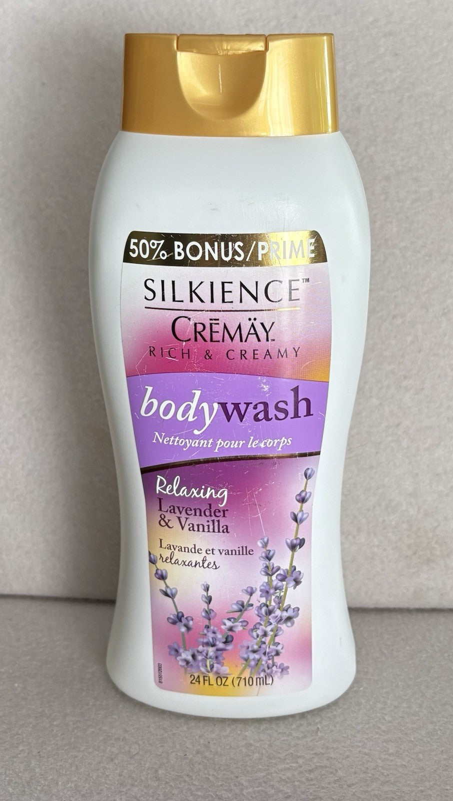 Lavender Vanilla Body Wash - Creamy Relaxing Moisturizing 24 fl oz