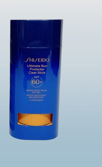 Water-Resistant SPF 60+ Sunscreen Stick - Clear, 2.1 Oz | UV Protection