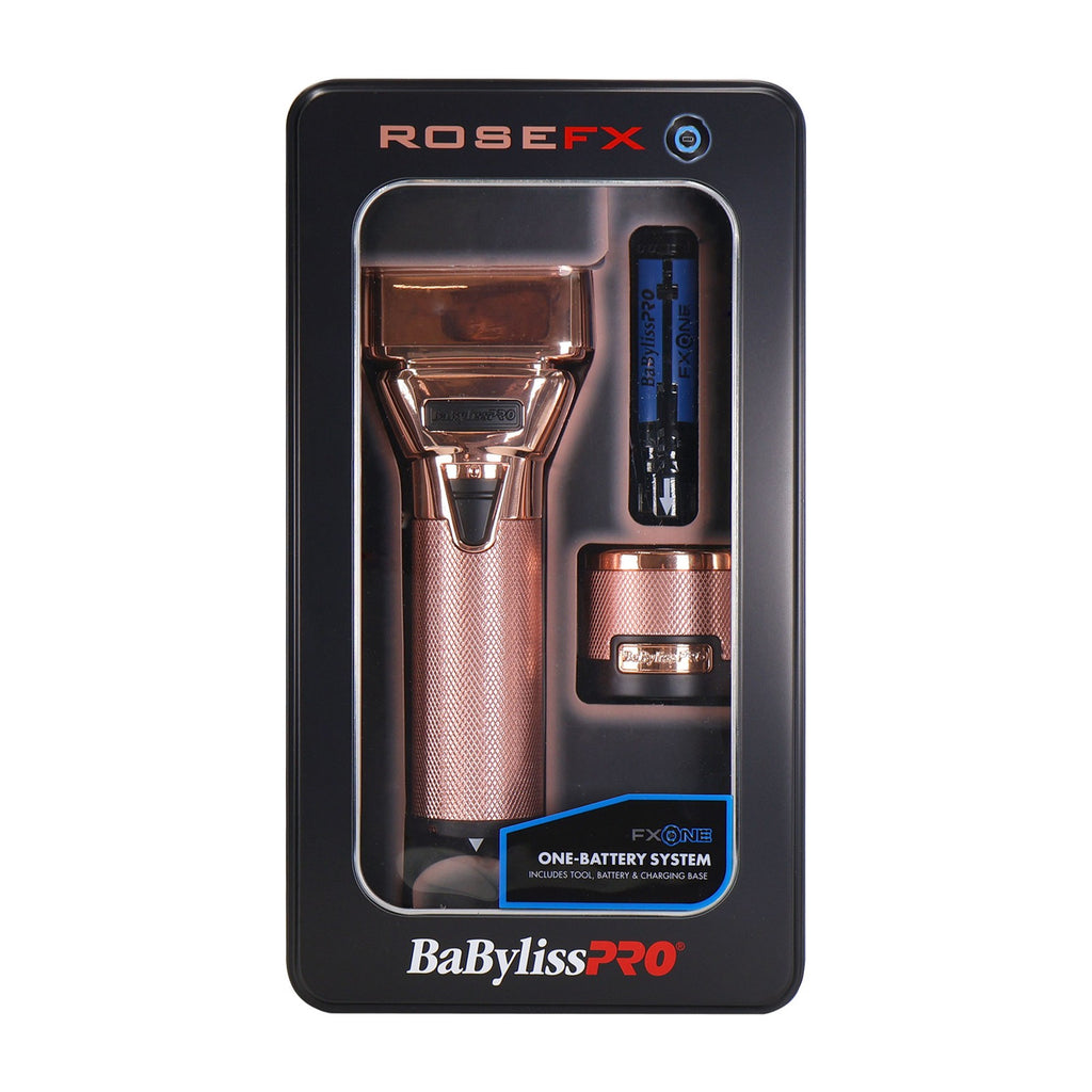 BaByliss PRO FXONE ROSEFX Interchangeable Battery Hair Shaver FX79FSRG