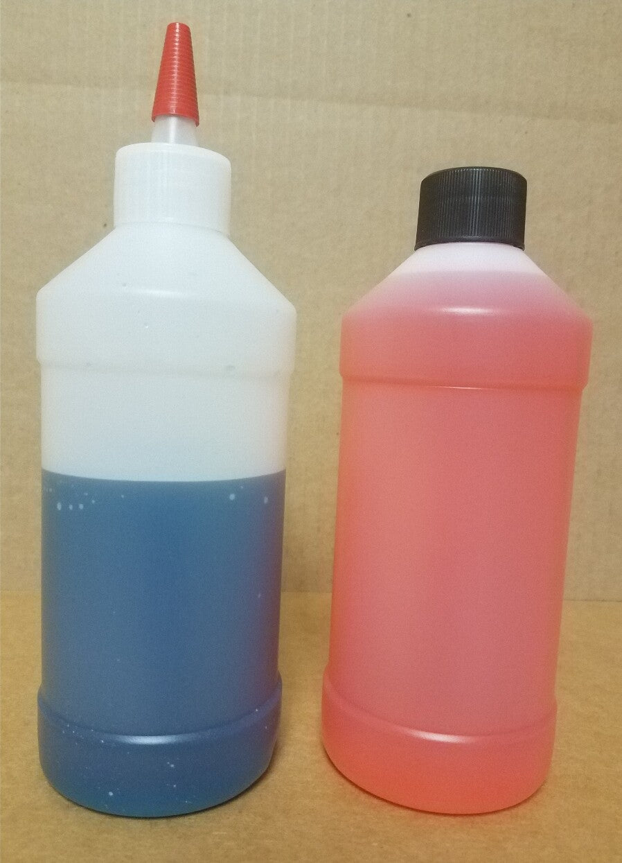 16 oz Plastic Bottles with Choice of Closure - HDPE Liquid Storage