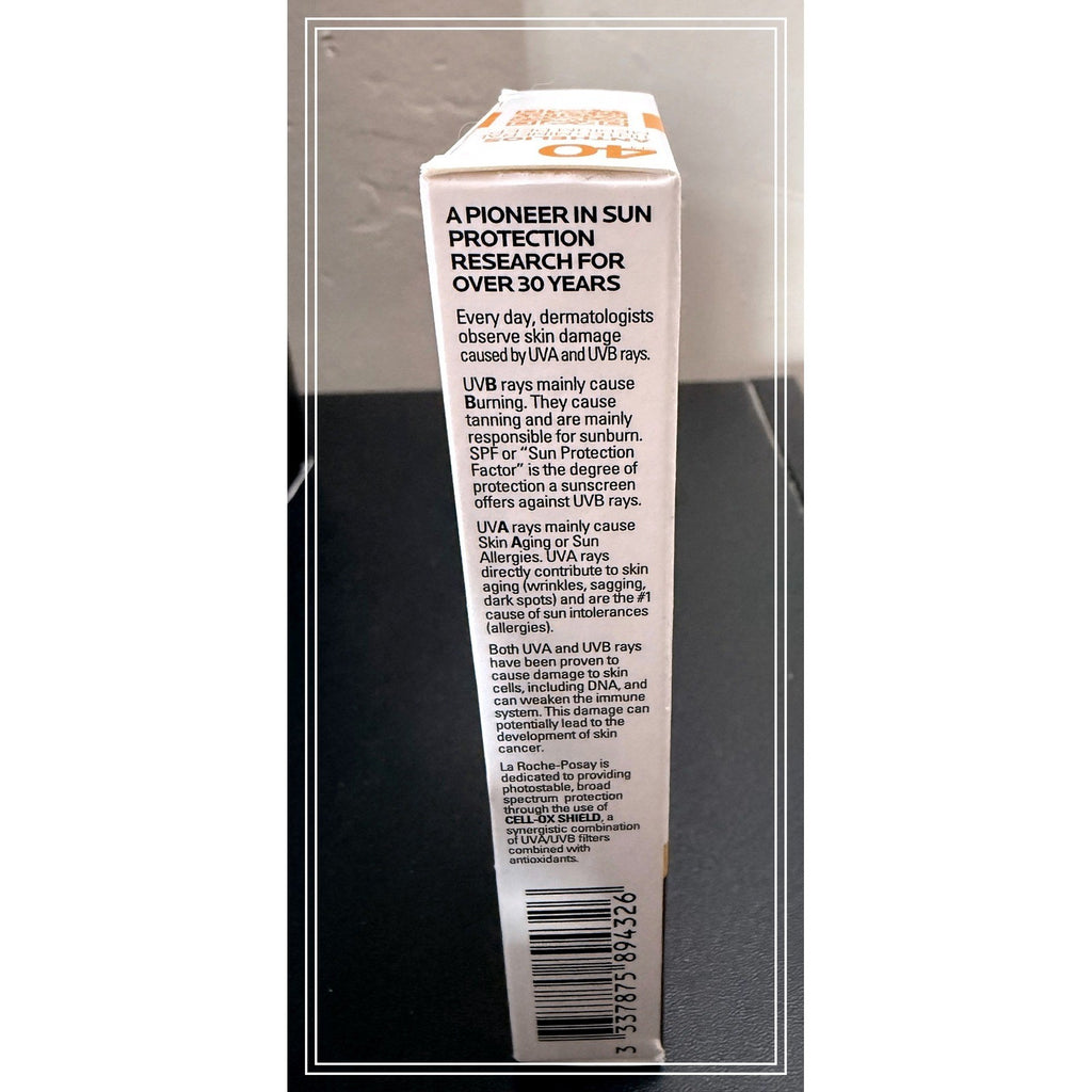 Mineral Sunscreen SPF 40 Tinted Face Sunblock for Sensitive Skin