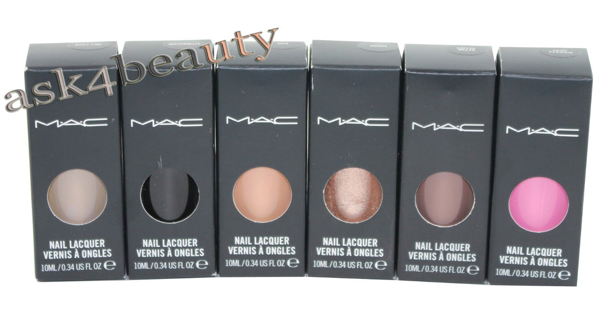 Long-Lasting Nail Lacquer - Assorted Shades for Professional Finish