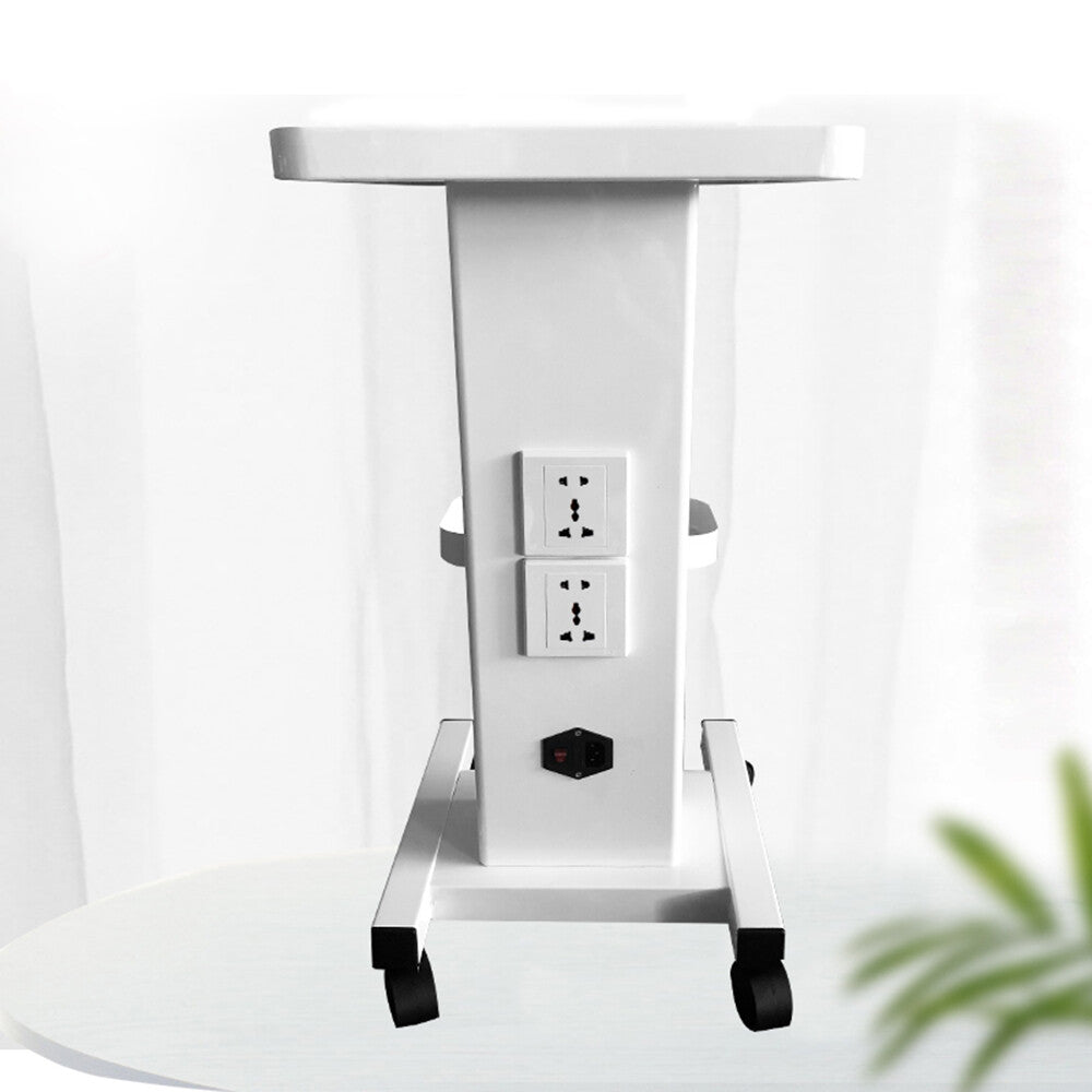 Salon Trolley Cart with Sockets - Mobile Beauty Equipment Stand