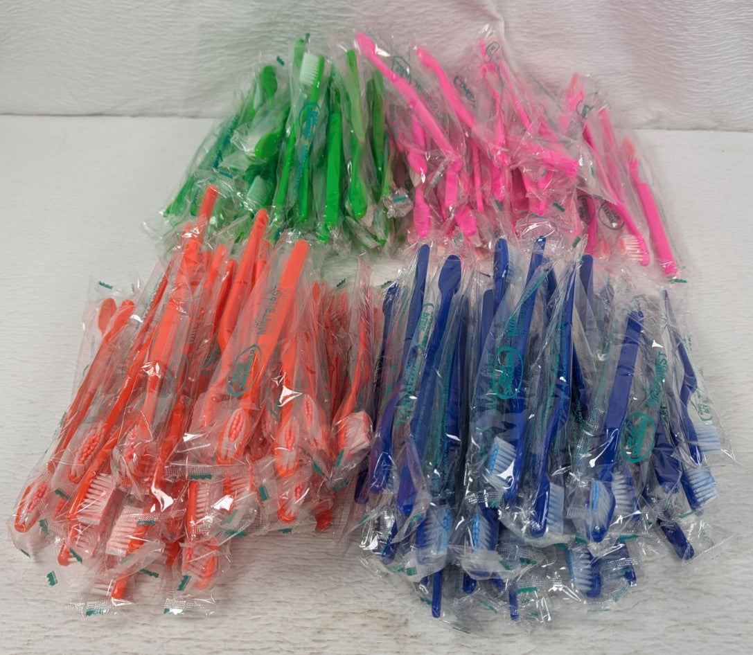 Disposable Toothbrushes Pack of 144 - Quick Choice Oral Care