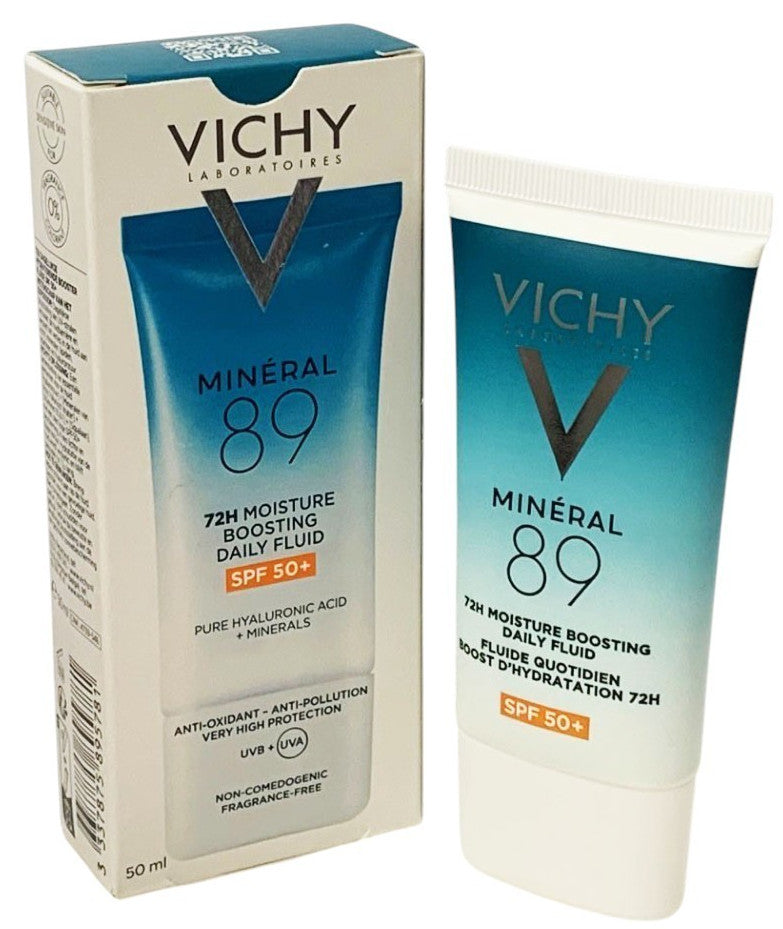 Vichy Mineral 89 SPF50+ Daily Moisturizer with Hyaluronic Acid 50ml