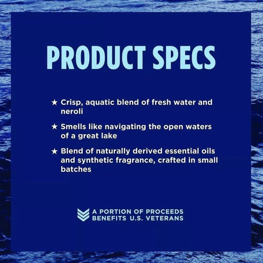 Duke Cannon Proper Cologne Huron Fresh Water Neroli 1.7 fl oz - Men's Fragrance