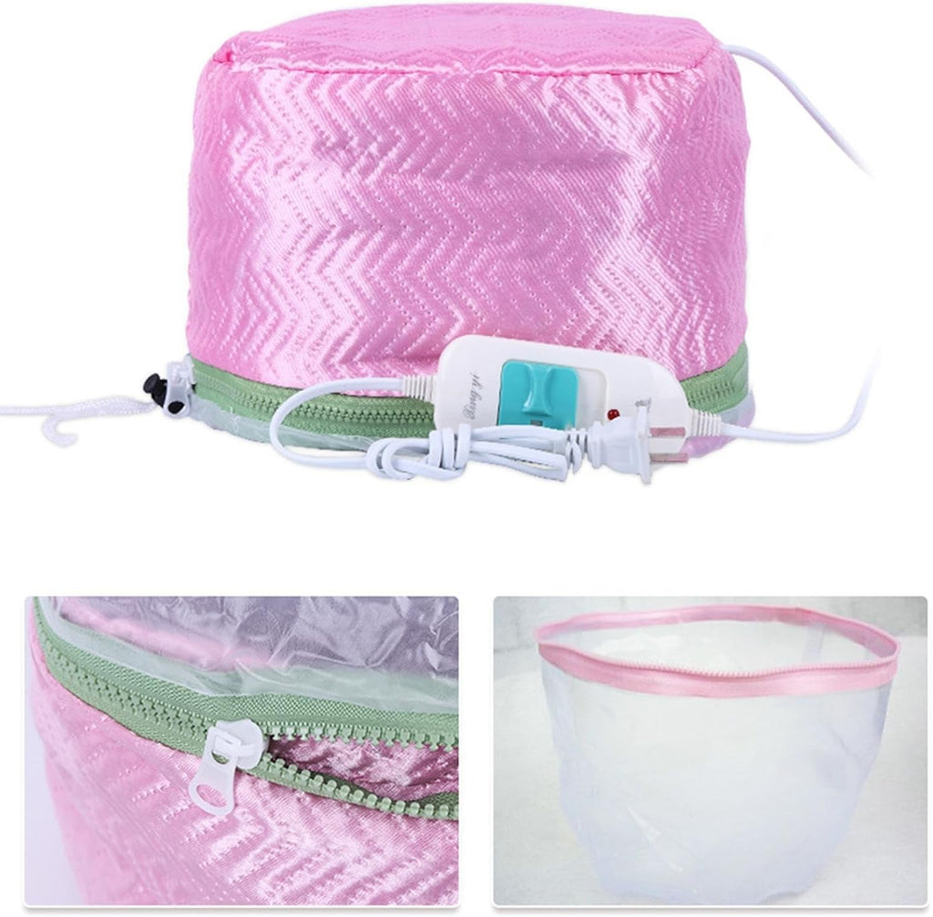 Electric Hair Heating Cap with Adjustable Temperature Waterproof for Hair Care