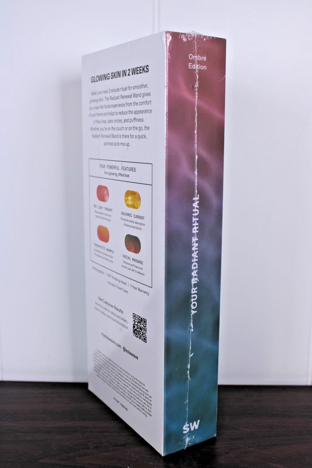 Red Light Therapy Skincare Wand - 4-in-1 Facial Massager & Rejuvenation Device