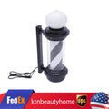 LED Barber Shop Sign Light Wall Lamp Rotating Barber Pole for Hair Salon