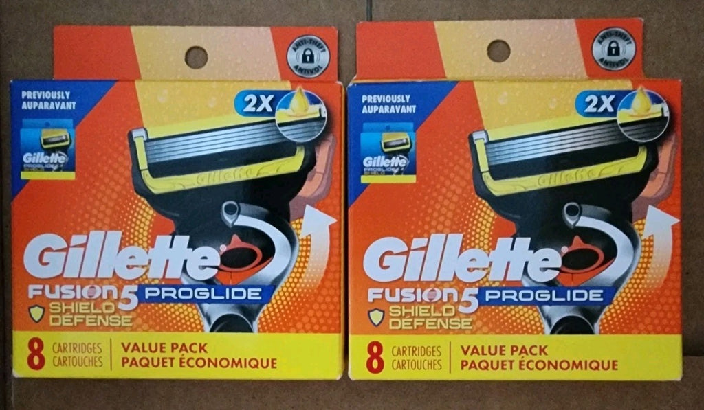 Gillette ProGlide Shield Defense Razor Blade Refills - 8 Pack, 16 Total