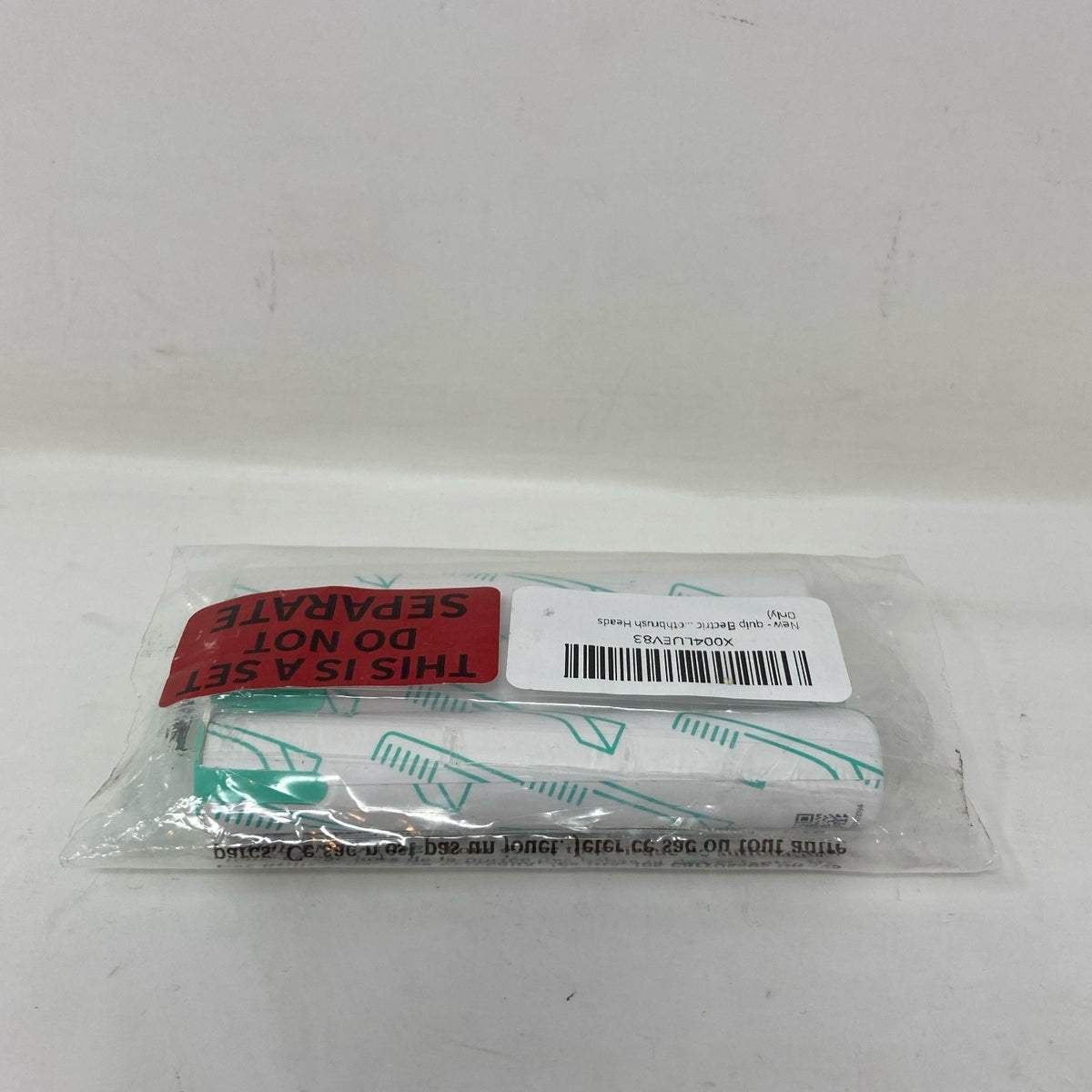 Electric Toothbrush Replacement Heads 3-Pack - White & Gray
