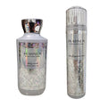 Set of 2 Bath & Body Works Platinum Body Wash & Body Mist - 10 oz & 8 oz