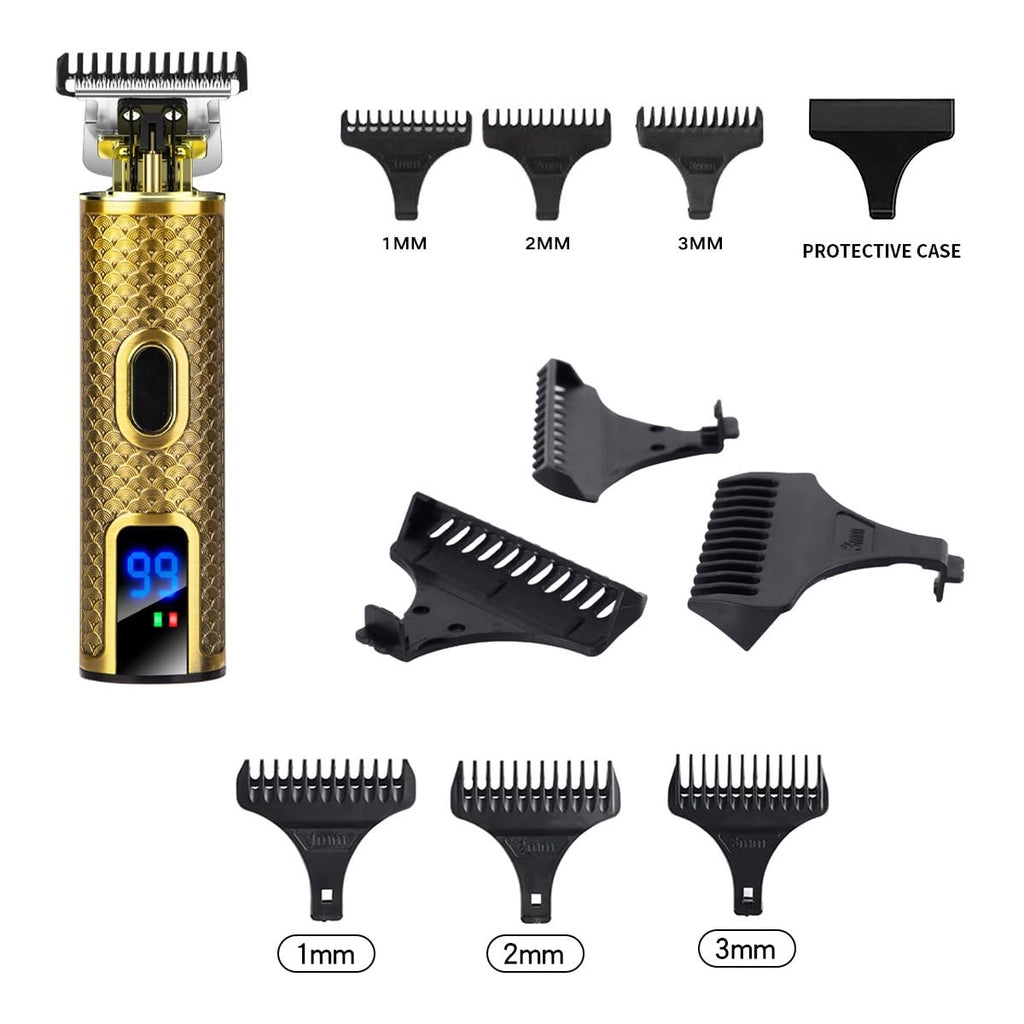 8 Pack Hair Clipper Guide Comb Set with 1mm, 2mm, 3mm Lengths and Protection Guard