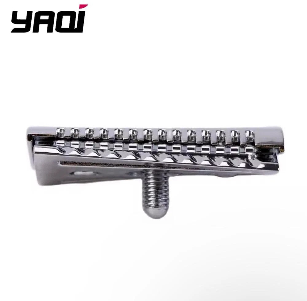 Double-Edged Safety Razor with Stand - Aggressive Slant Head & Blades Pack