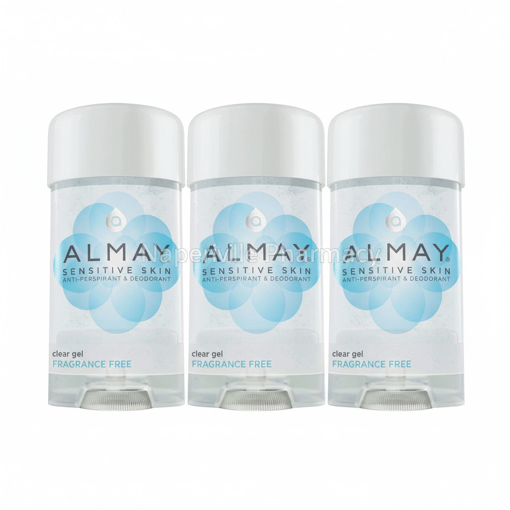 Almay Sensitive Skin Anti-Perspirant & Deodorant 3 Pack 2.25 Oz