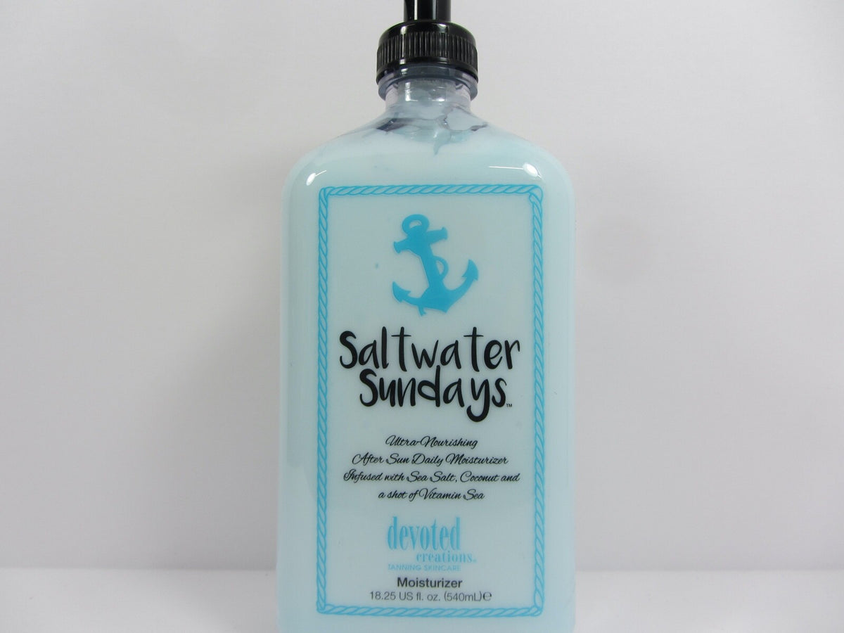 Saltwater Sundays Body Moisturizer Lotion - Aloe Vera & Sea Salt Hydrating Cream