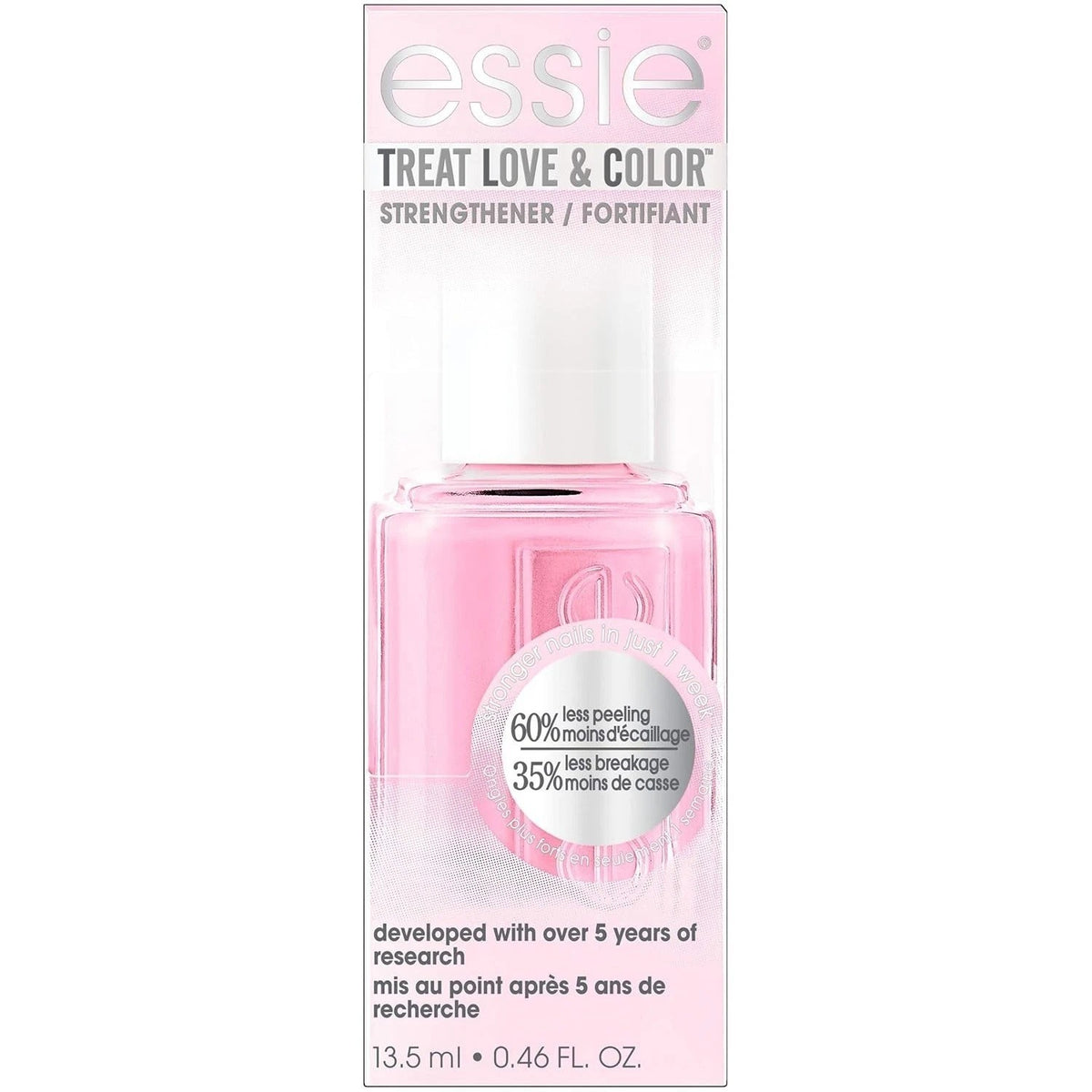 Essie Treat Love & Color Nail Polish for Dry/Brittle Nails Power Punch