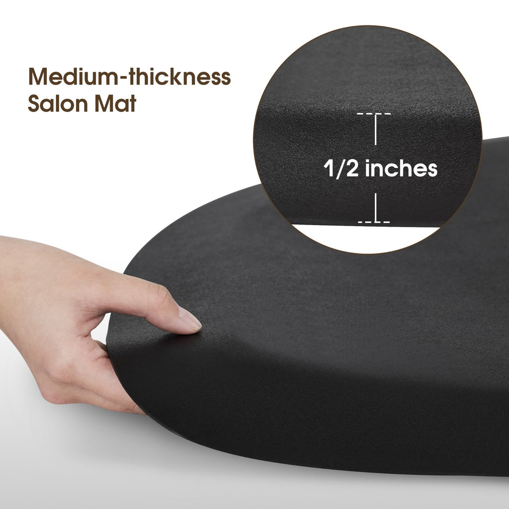 Anti-Fatigue Salon Mat for Hair Stylists Comfort Standing Mat with Non-Slip Base