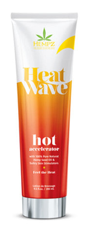 Heat Wave Hot Tanning Accelerator Lotion 9.5oz - Hemp Seed Oil & Melanin Boost