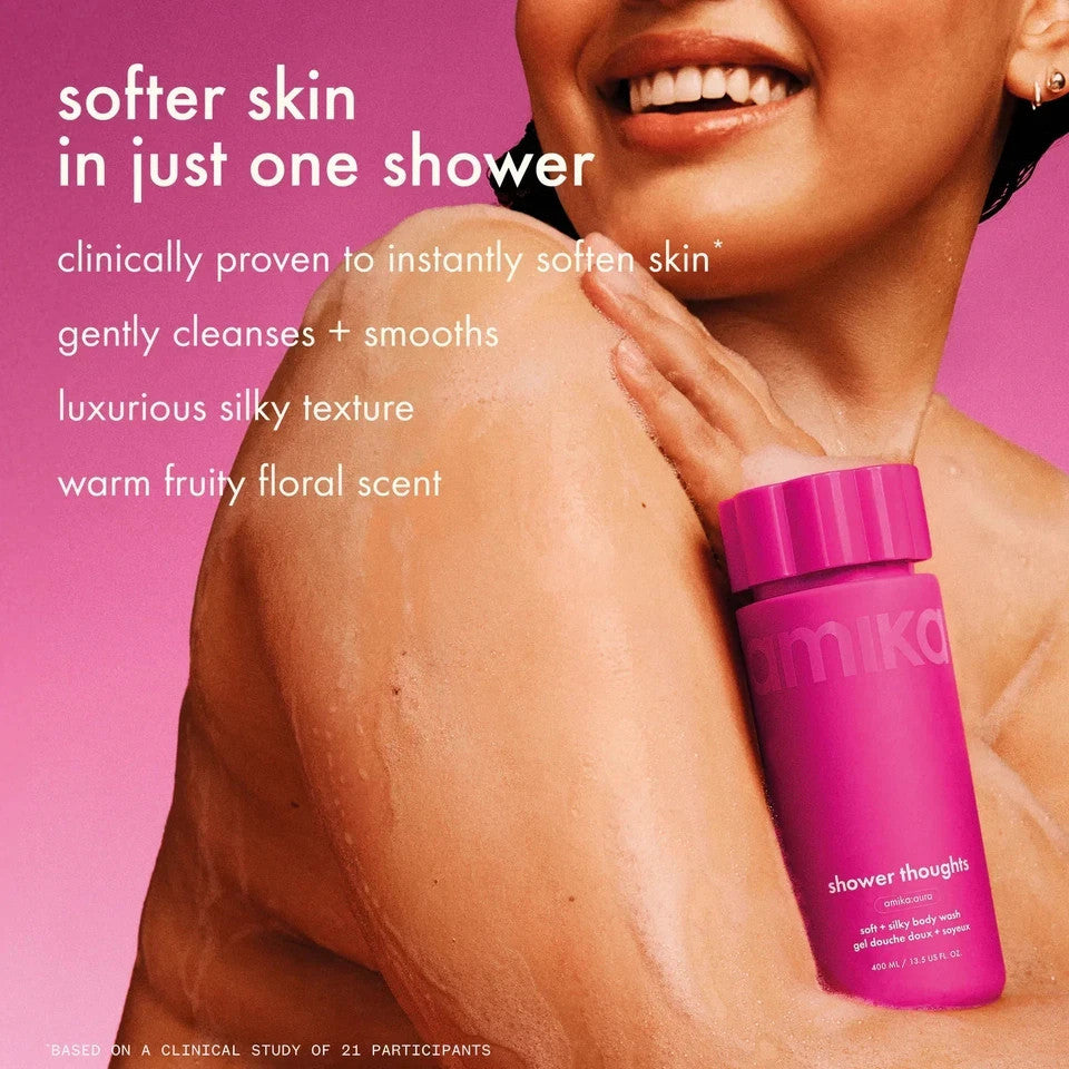 Amika Aura 4-Piece Body Care Set - Body Wash, Body Butter, Body Oil, Body Mist