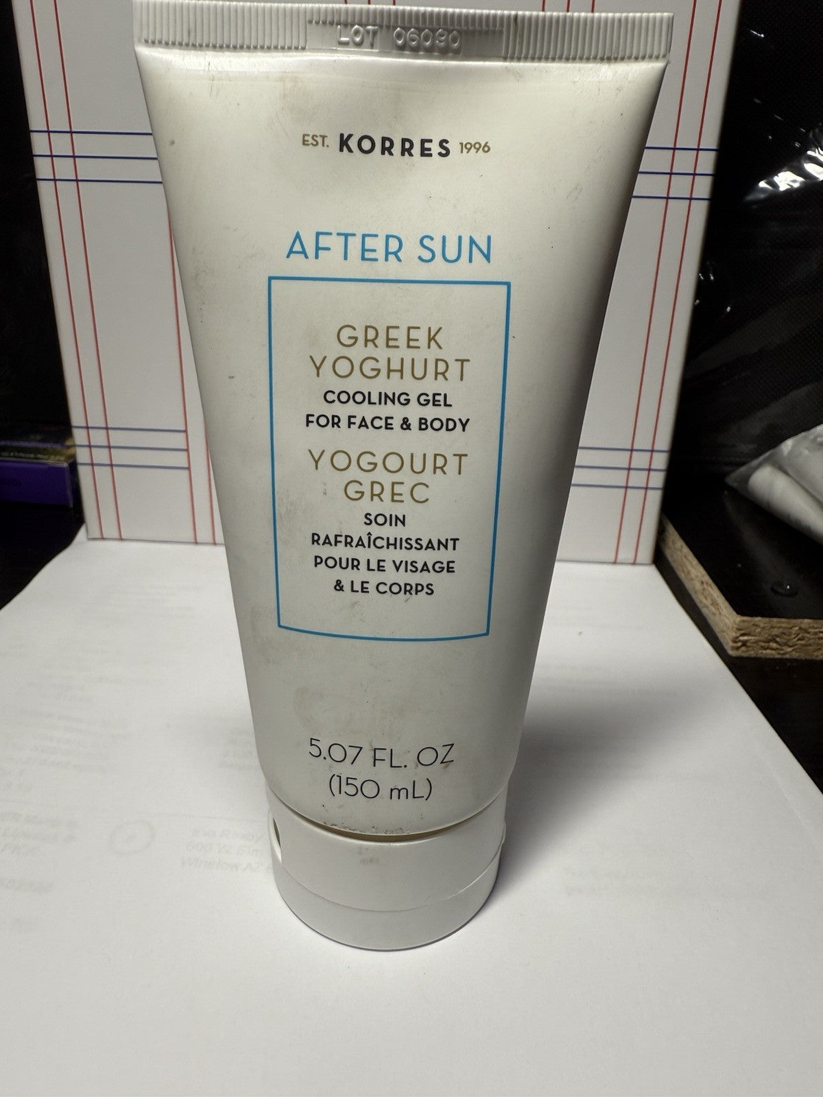 After Sun Cooling Gel for Face & Body - Hydrating Aloe & Yoghurt Formula, 150ml