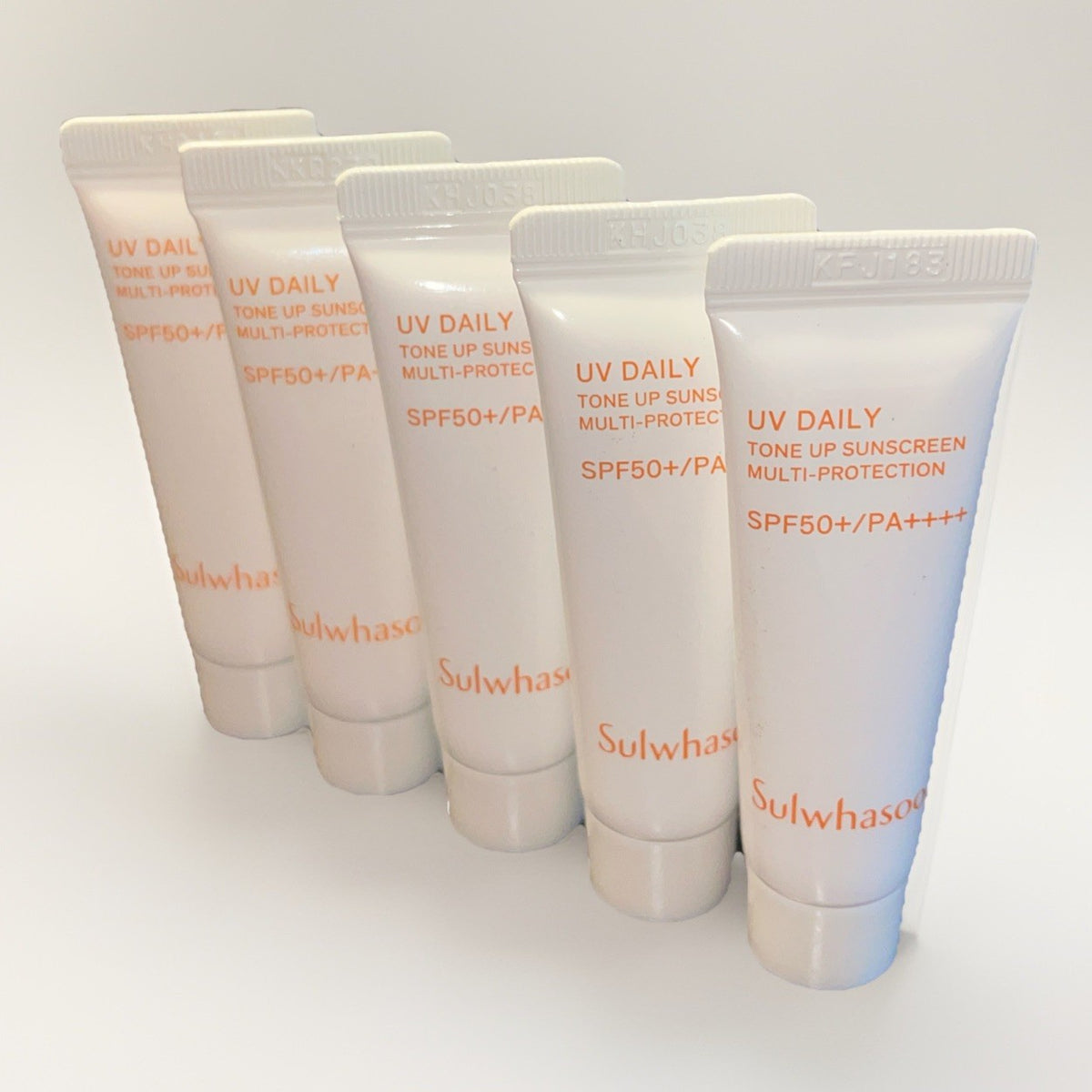 Sulwhasoo UV Daily Tone Up Sunscreen SPF 50+ PA++++ Pack of 5 - Travel Size
