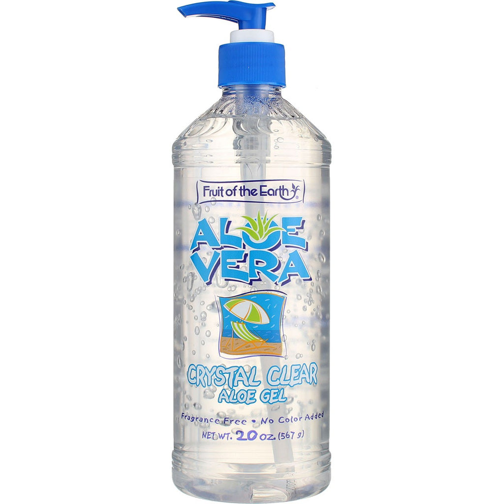 Aloe Vera Gel for Skin Relief - Unscented, 20 fl oz (4 Pack)