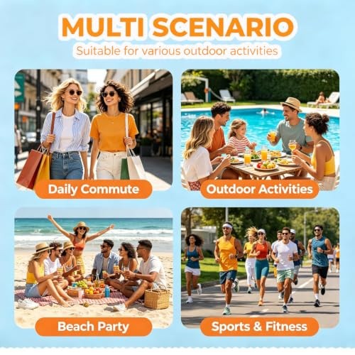 Mini Waterproof Sunscreen Pack - 50 Single-Use Travel-Size Lotion