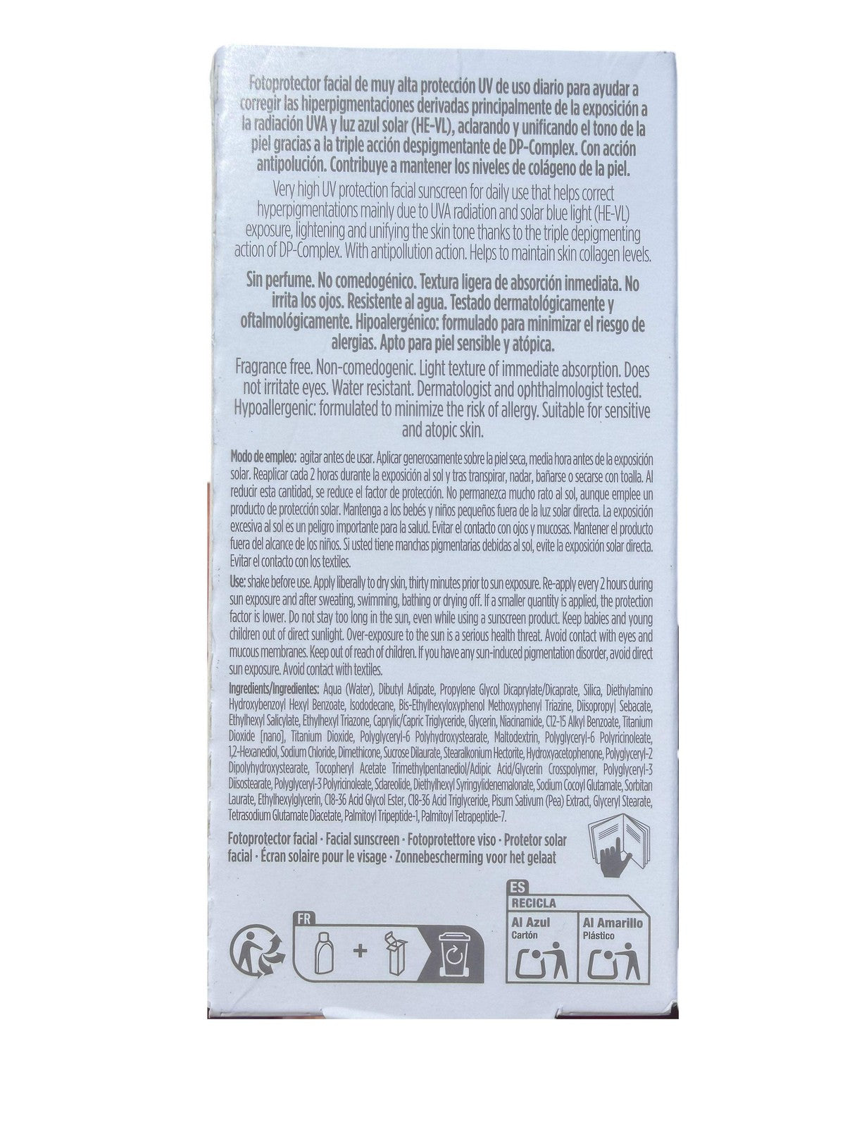 SPF50+ Sunscreen for Dark Spots & Uneven Skin Tone - 50ml